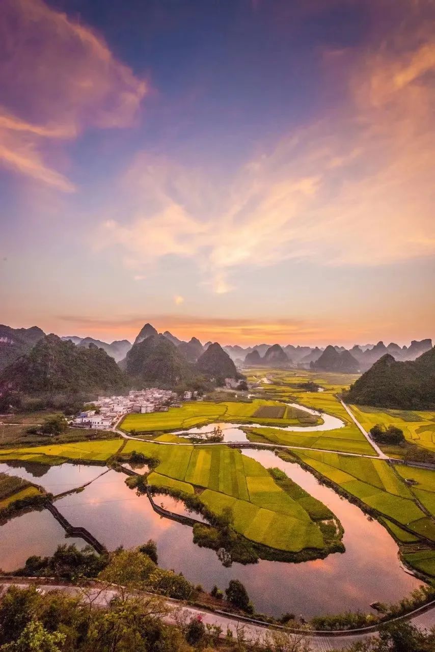 Mingshi Countryside in Chongzuo Mingshi Countryside in Chongzuo